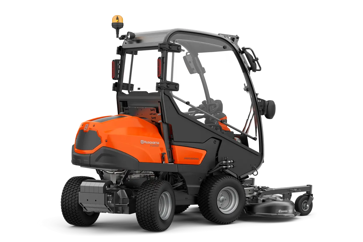 Husqvarna P 525DX Ride-On Mower with Cabin