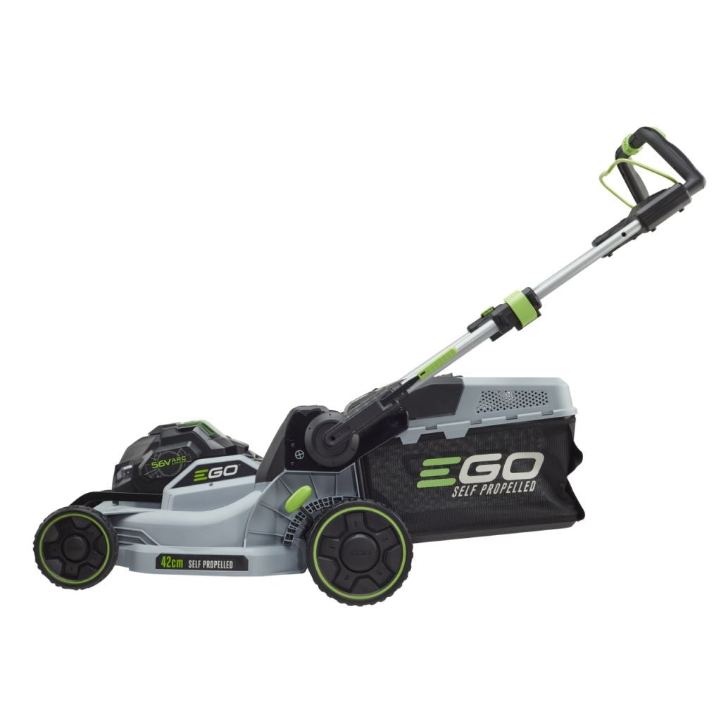 Ego battery lawn mower LM1700E side view