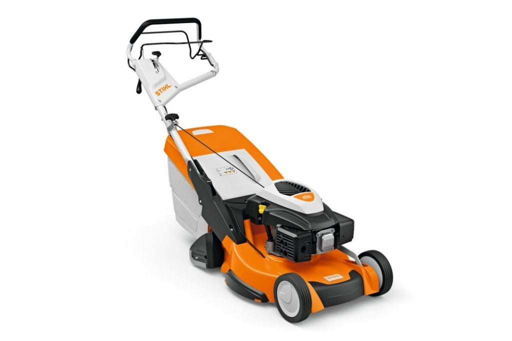 self propelled lawn mowers roller petrol stihl RM 655 RS
