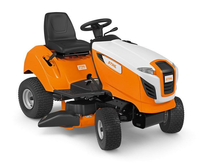 Stihl_ride_on_lawn_mower_garden_tractor_RT_4097_SX_side_view