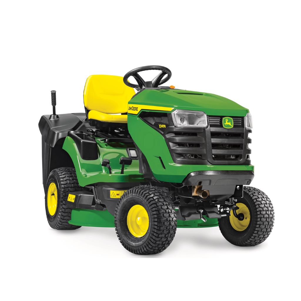 JOHN DEERE X100 series collecting tractor