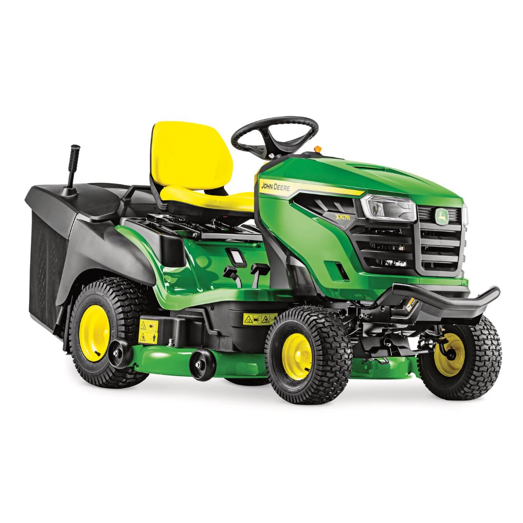 JOHN DEERE X100 series collecting tractor