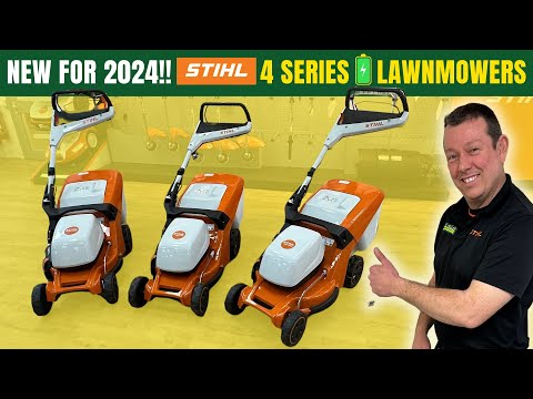 Stihl battery lawnmowers - 4 series lawn mower review from John Miller Garden Machinery