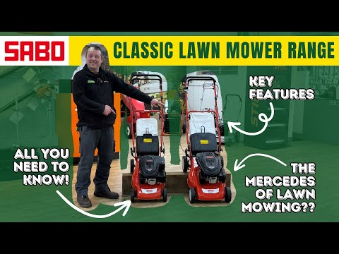 Sabo 45-A Clasic YouTube video from John Miller Garden Machinery