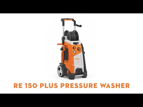 stihl pressure washer cordless RE150 video