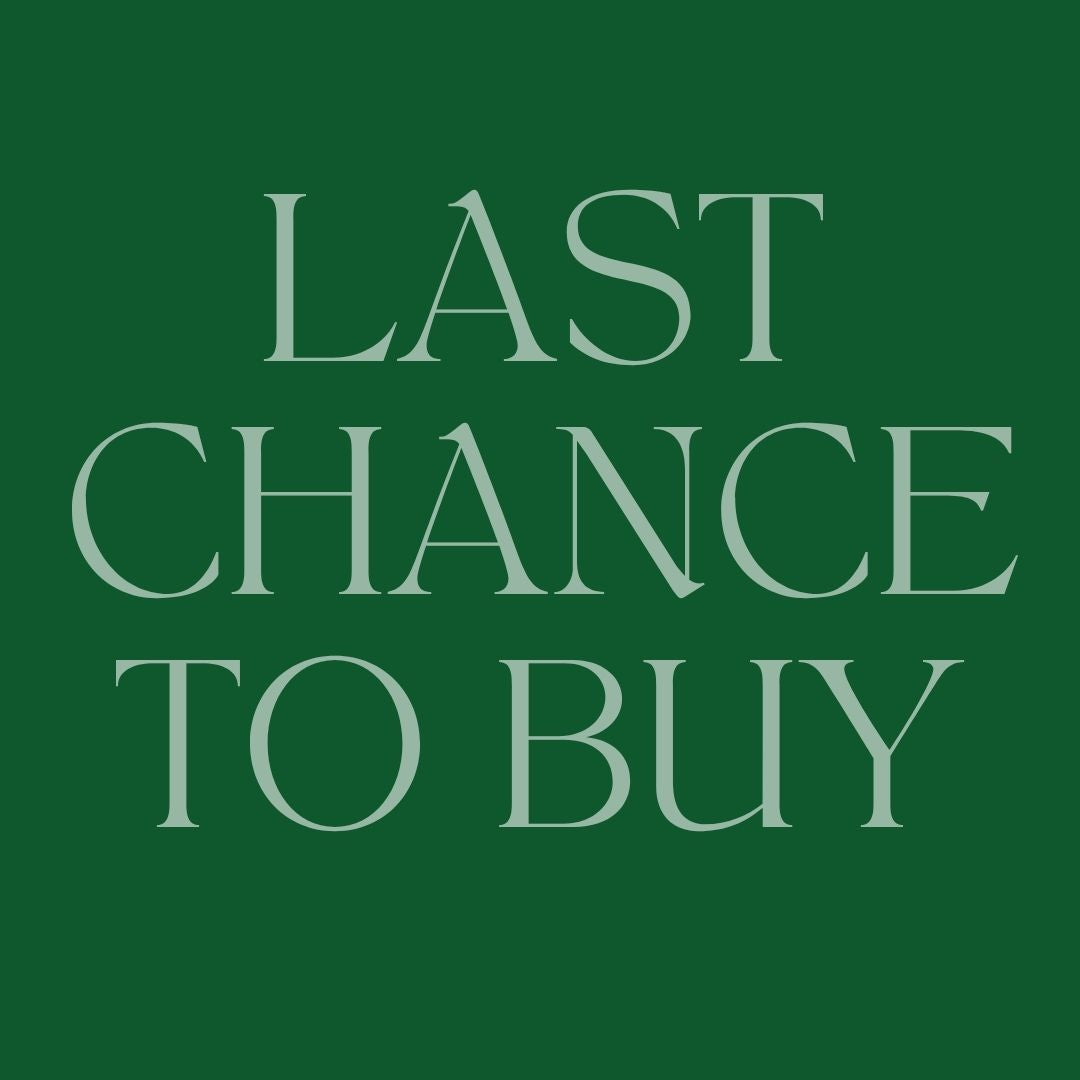 Last chance to buy