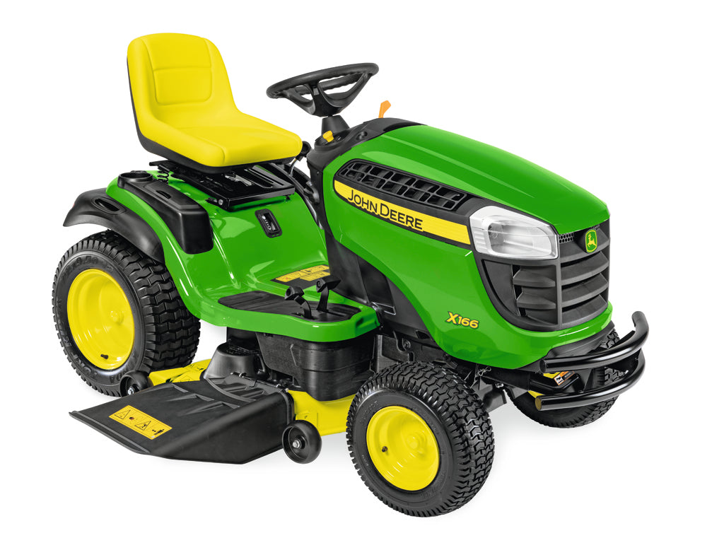 Non collecting ride on mower
