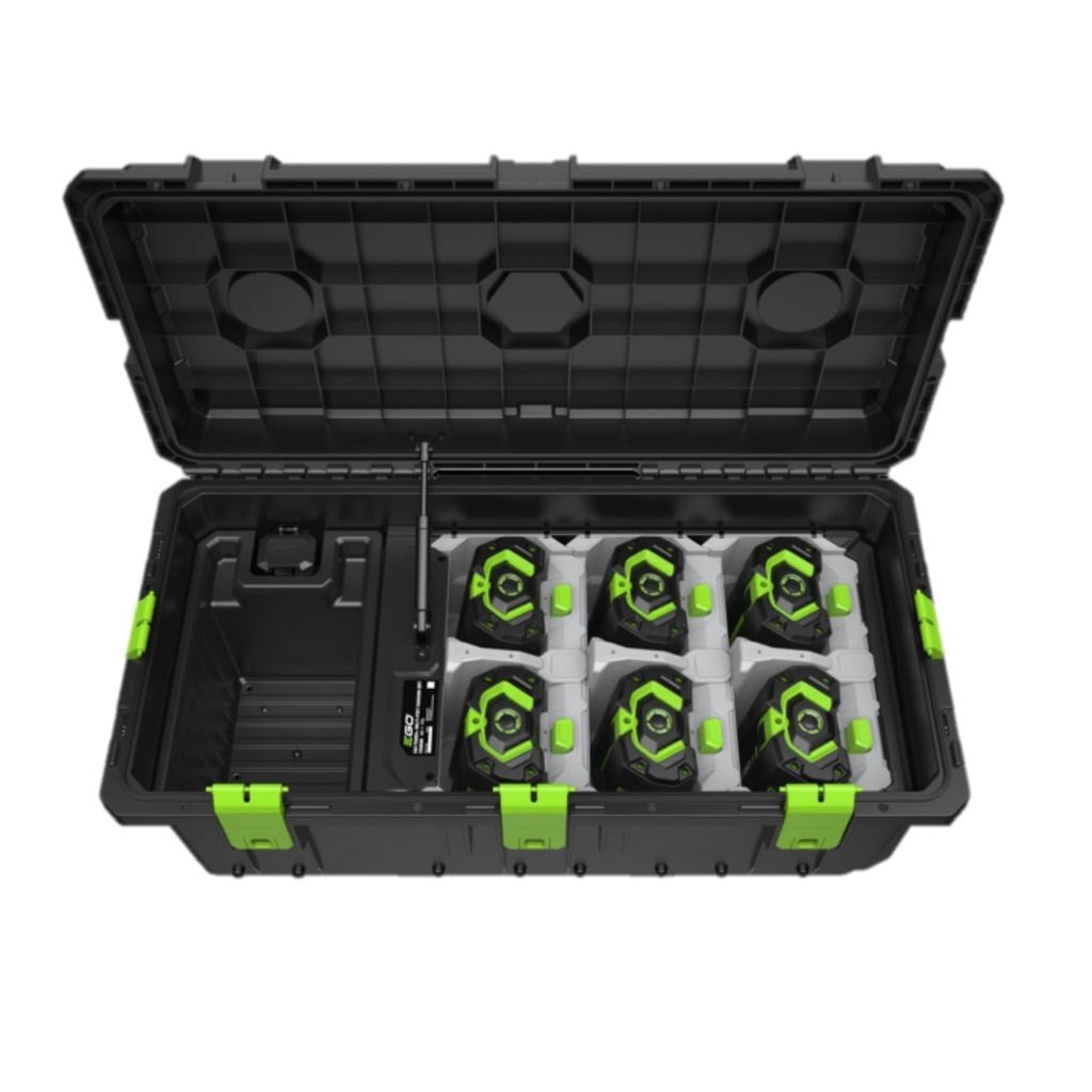 Ego multi-port battery charging case CHU6000-K0004 - case view