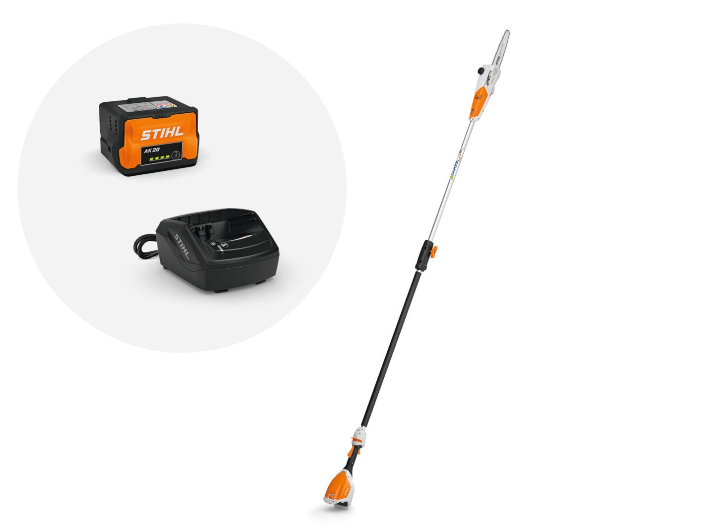 Stihl HTA 50 Cordless Pole Pruner - AK System