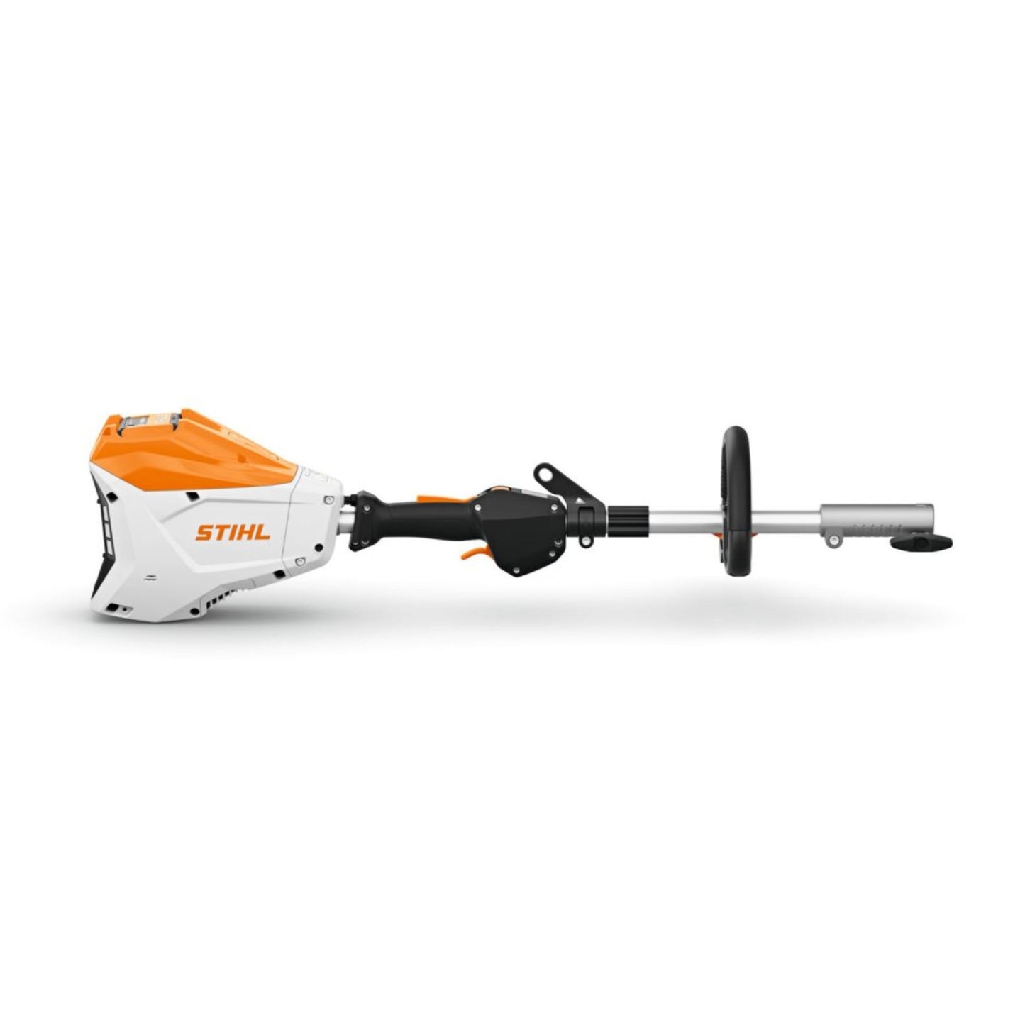Stihl multi tool head on a white background