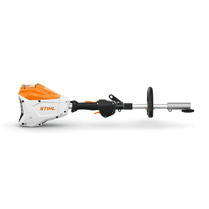 Stihl multi tool head on a white background