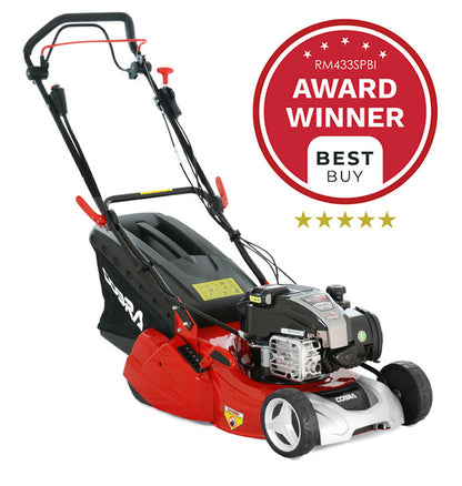 Cobra RM433SPBI Lawnmower (B&S Roller)