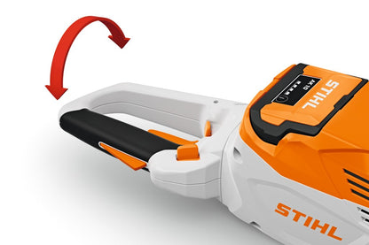 hedge trimmer battery Stihl HSA 60 rotating handle