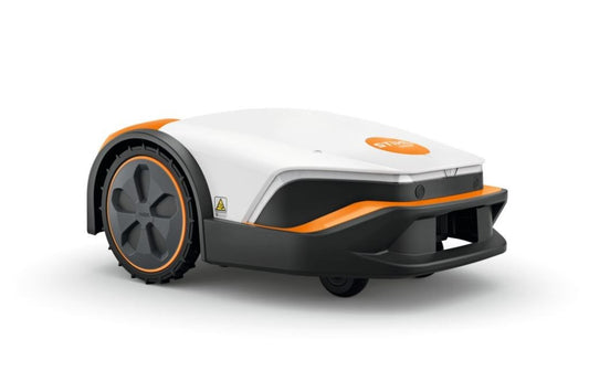 Stihl robotic lawnmowers from robotic lawnmower specialist john miller - iMow 5.0 side view

