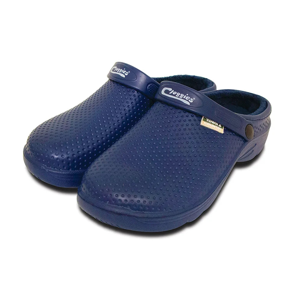 T&C Fleecy Cloggies® Navy
