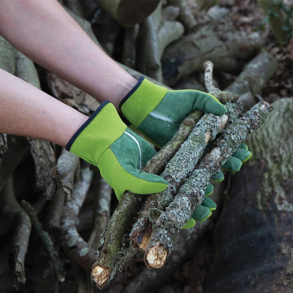 T&C Flexi-Riggers Green Gloves