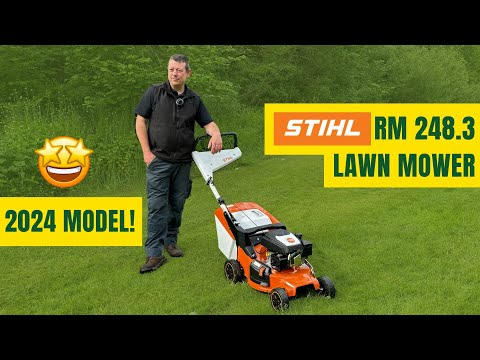 Stihl petrol lawn mower review RM 248