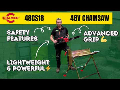 Cramer 48CS18 48V Chainsaw (14" - 1.8kW)