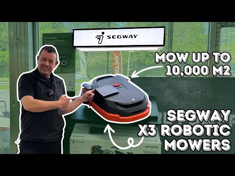 Segway Navimow robotic mower walk through by John Miller Garden Machinery