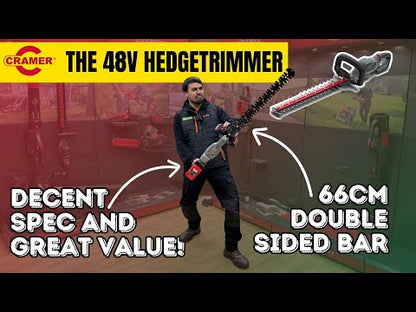 Cramer 48HD66 48V Hedge Trimmer (66 cm)