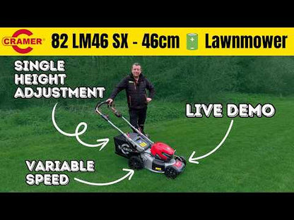 Cramer 82LM46SX 82V Lawn Mower (46 cm - Self-Propelled)