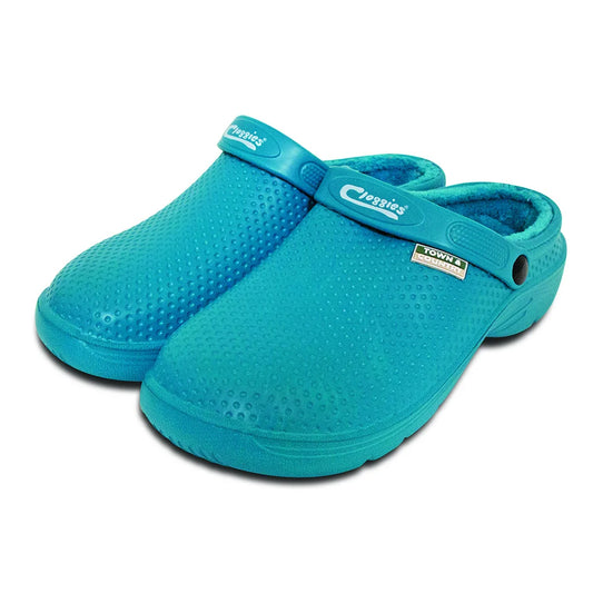 T&C Fleecy Cloggies® Teal