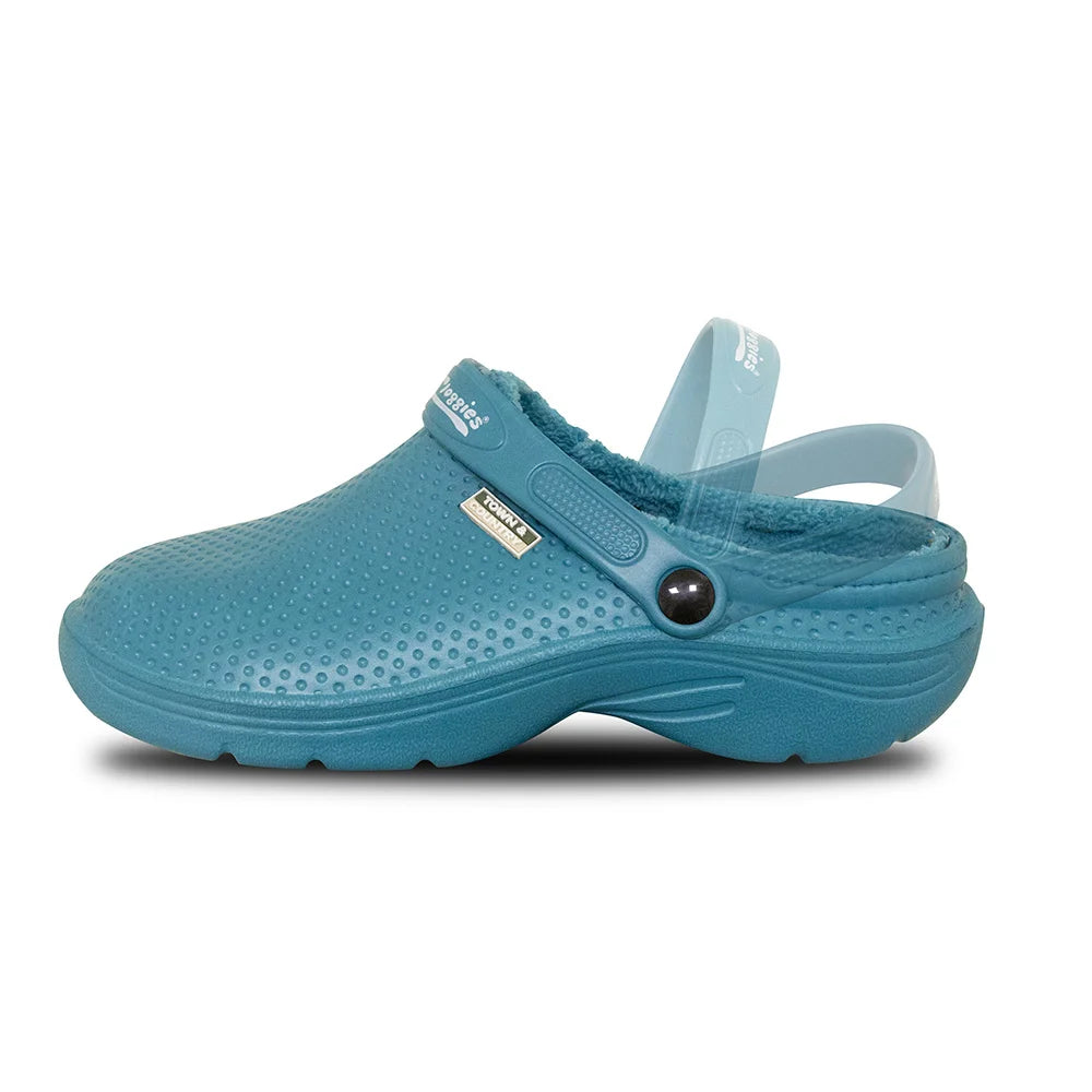 T&C Fleecy Cloggies® Teal