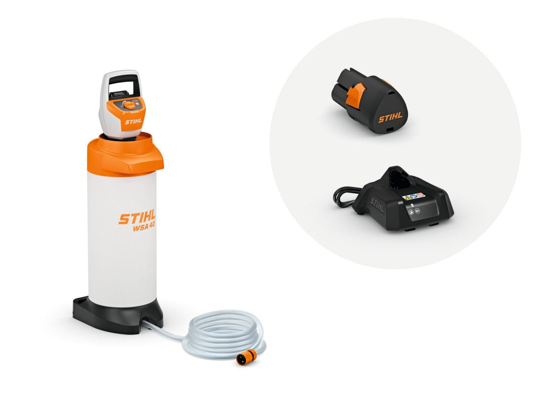 Stihl WSA 40 Cordless Pressurised Water Container set