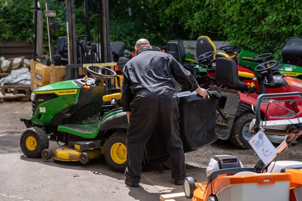 Ride on mower repairs